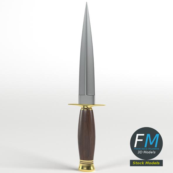 Decorative Dagger - 3DOcean Item for Sale