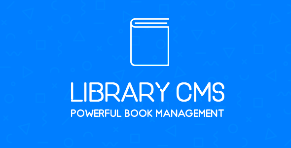 Library CMS - Powerful Book Management System - CodeCanyon Item for Sale