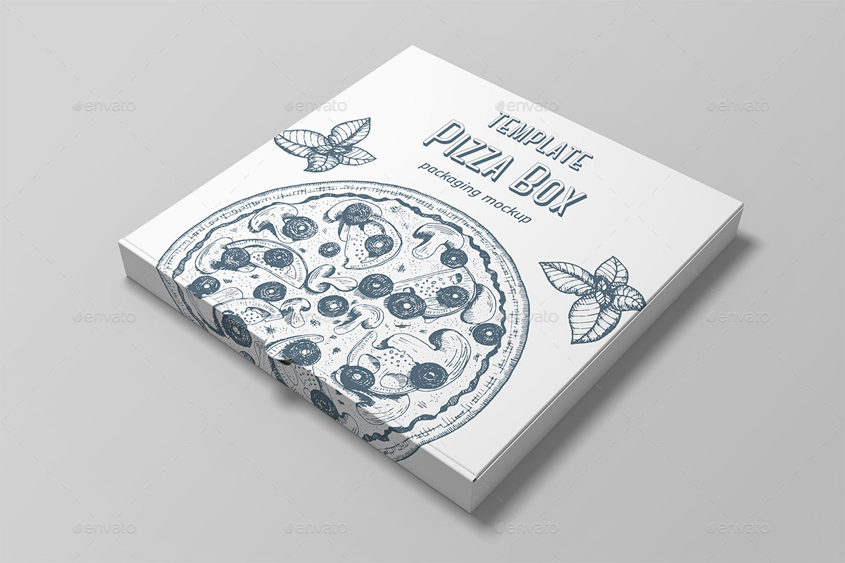 Download Pizza Box Mockup By Mileswork Graphicriver PSD Mockup Templates