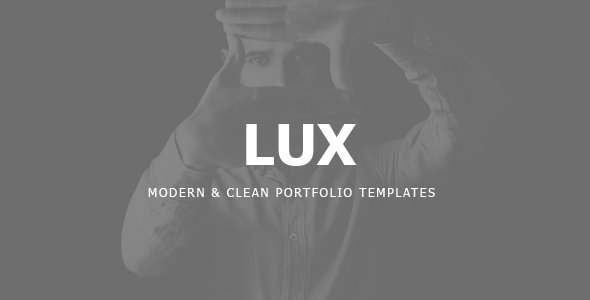 Wondrous Lux - A Portfolio Website Template