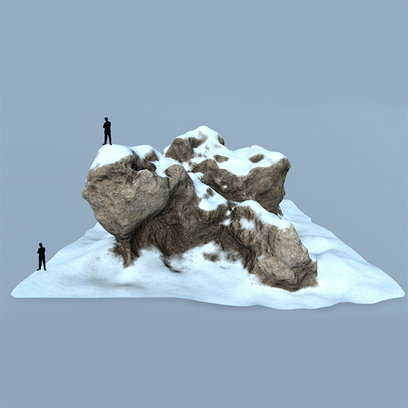 snow rock - 3Docean 22772446