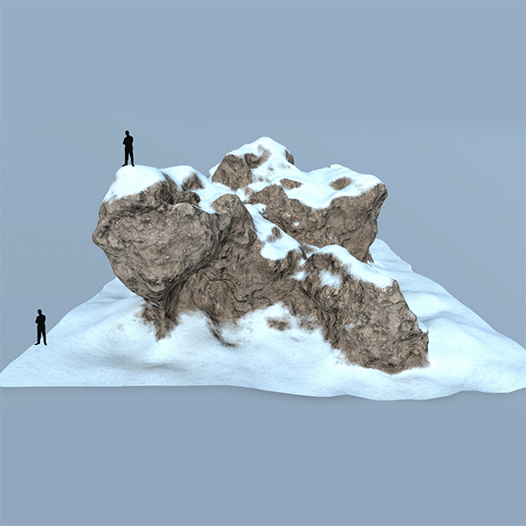 snow rock - 3Docean 22772524