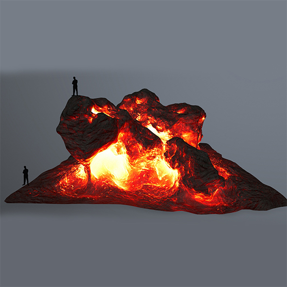 lava rocks - 3Docean 22772526