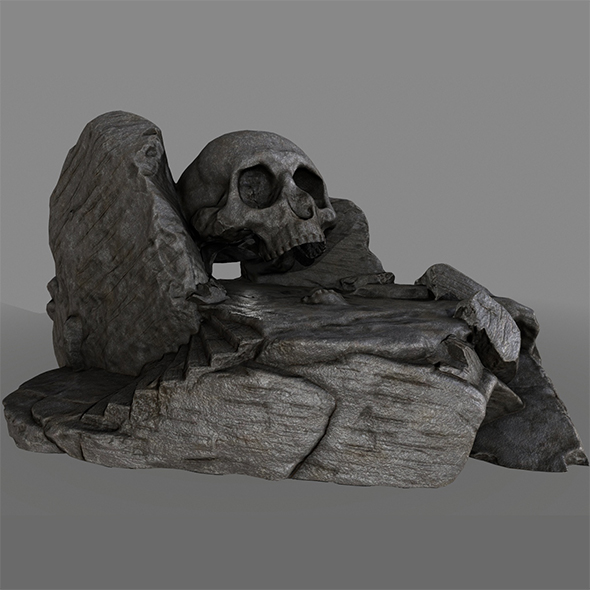 skull cave - 3Docean 22772546