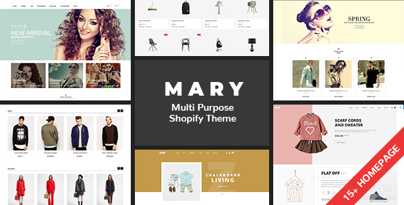 Shopify - Mary - ThemeForest 22593346