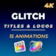 FCPX Glitch Titles and Logos - VideoHive Item for Sale