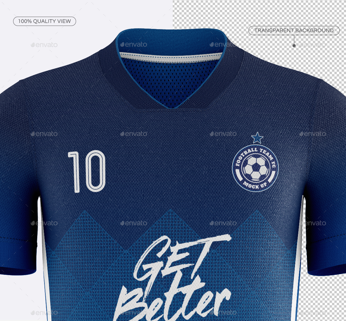 Download Men's Full Soccer Team Kit Mockup V1 by TRDesignme ...