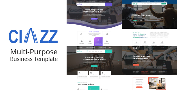 Ciazz Multi-Purpose - ThemeForest 22433205