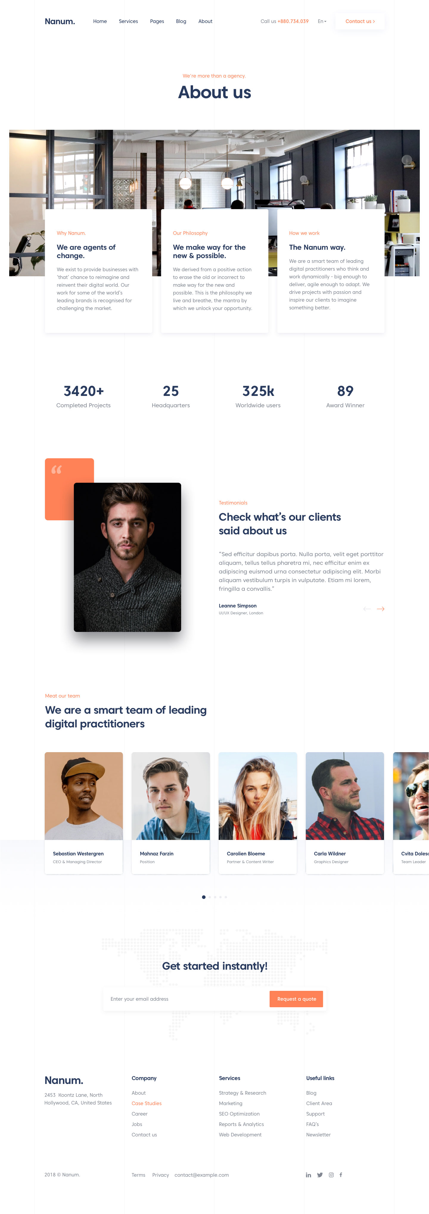 Nanum — A Digital & Marketing Agency Sketch Template by Pixerex ...