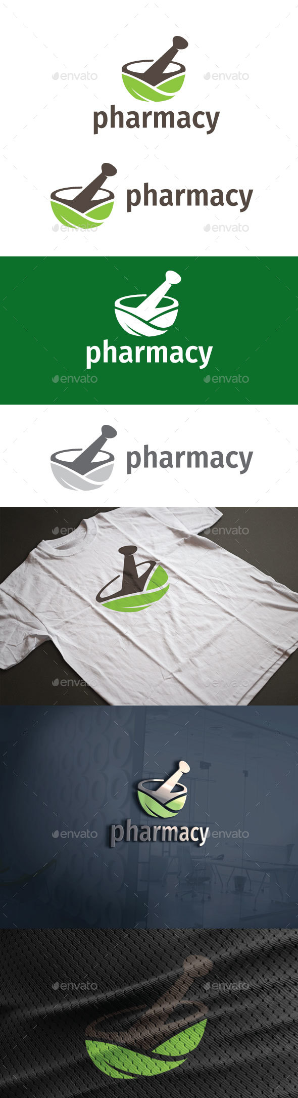 Pharmacy Logo - Nature Logo Templates