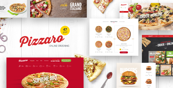 Pizzaro - Food - ThemeForest 17024608