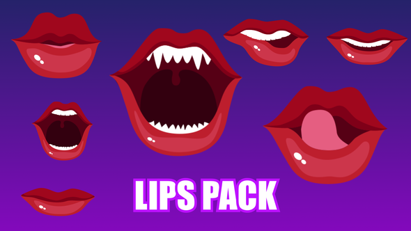 Lips Animation, After Effects Project Files | VideoHive