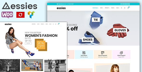 Essies - Modern Fashion WooCommerce Theme by psd2allconversion ...
