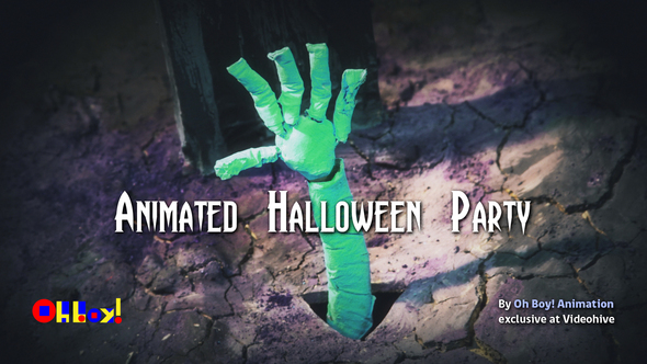 Animated Halloween Party - VideoHive 22779071