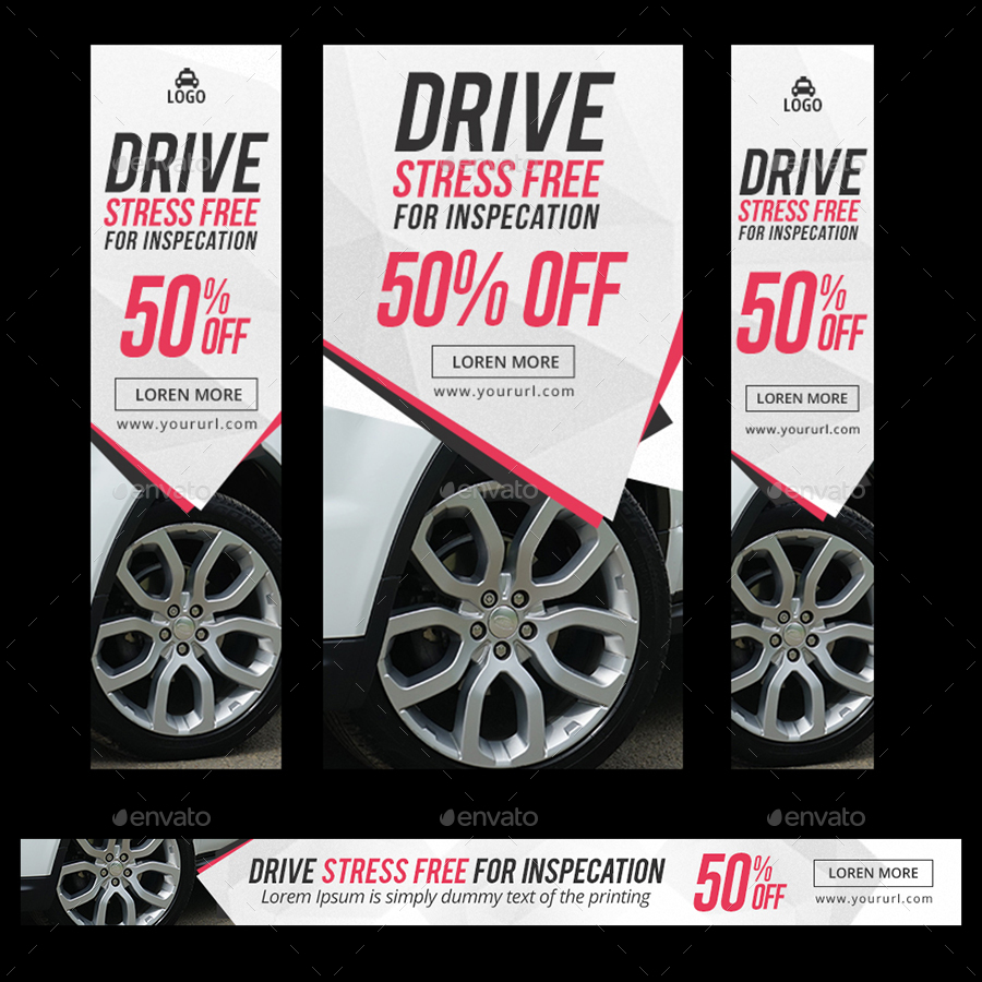 Car Dealership Banners Updated! by Hyov GraphicRiver