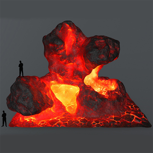 lava rocks - 3Docean 22787216