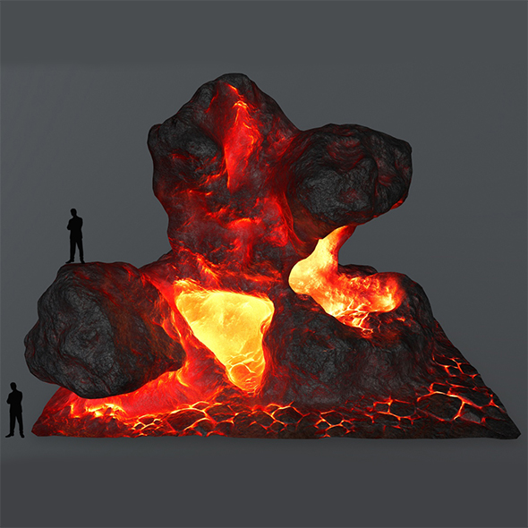 lava rocks - 3Docean 22787226