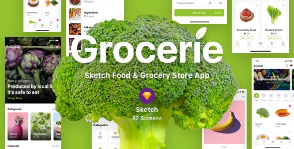 Grocerie - Sketch - ThemeForest 22787852