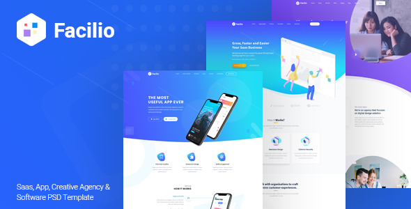 Facilio - Saas - ThemeForest 22772243