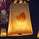Diwali Sky Lantern Logo - VideoHive Item for Sale