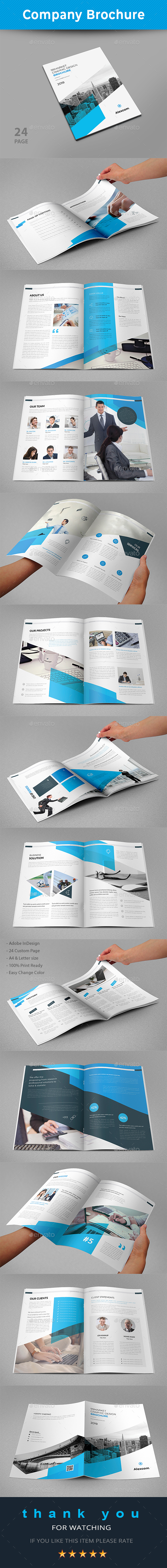 Company Brochure - Brochures Print Templates