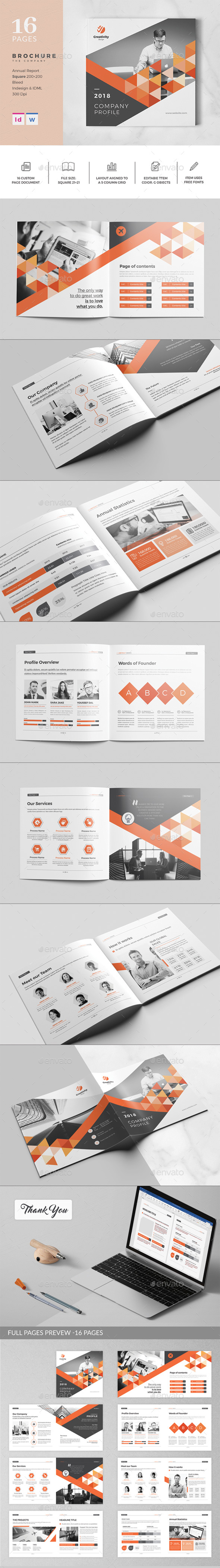 Square Brochure - Corporate Brochures