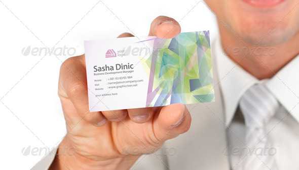 Abstarct Business Card - Corporate Business Cards