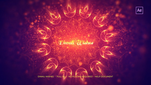 Diwali Wishes - VideoHive 22799197