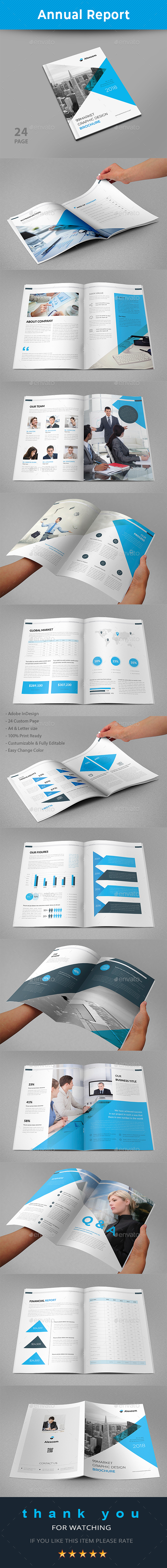 Annual Report - Brochures Print Templates
