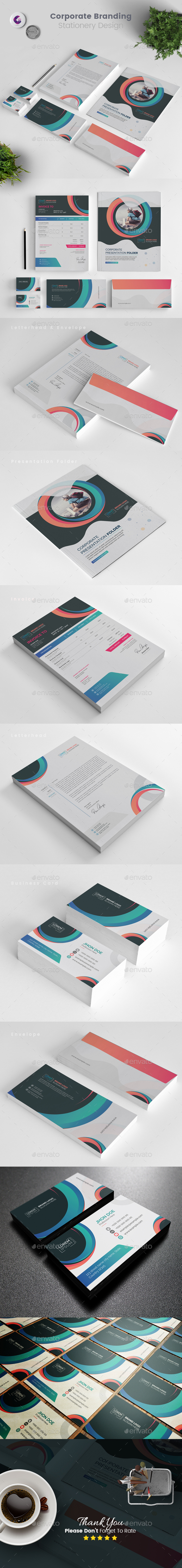 Branding Stationery Template - Stationery Print Templates