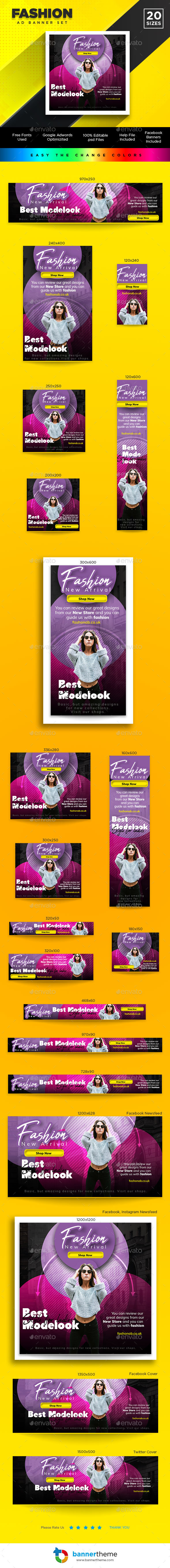 Fashion Banner - Banners & Ads Web Elements