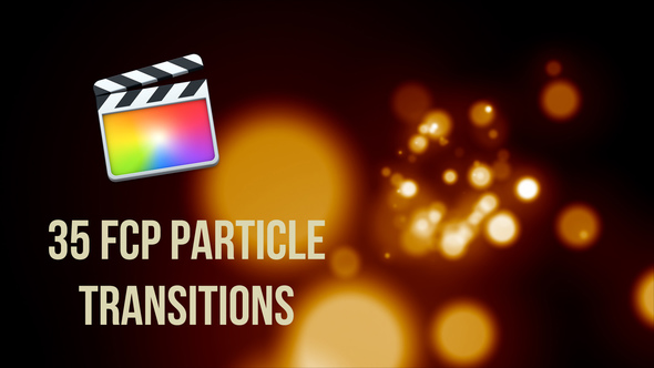 FCPX particle transitions