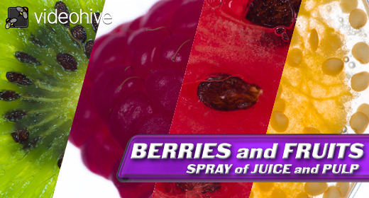 Crush BERRIES and FRUITS