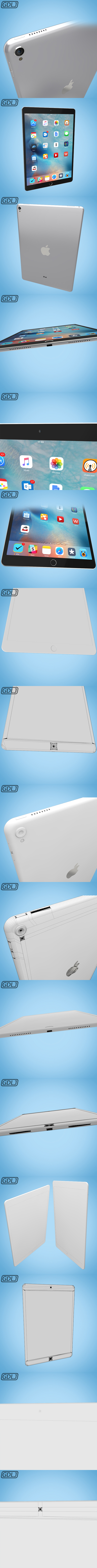 iPad ProMore realistic - 3Docean 22810271