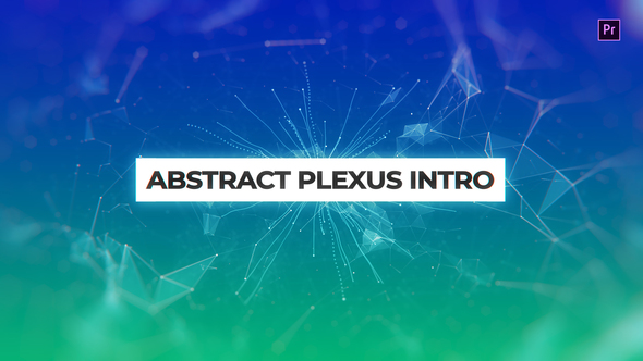 Abstract Plexus Intro Mogrt