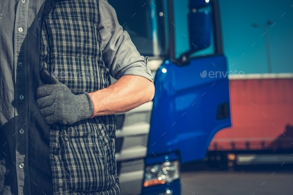 Truck Driver Occupation - Stock Photo - Images