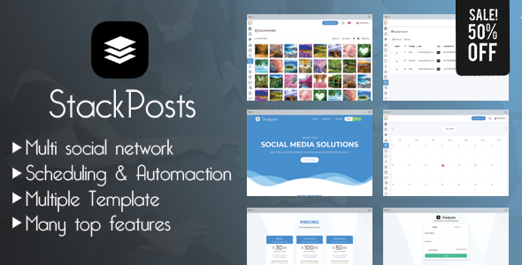 Stackposts - Social Marketing Tool - CodeCanyon Item for Sale