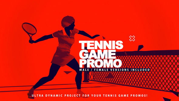 Tennis Game Promo - VideoHive 22811902