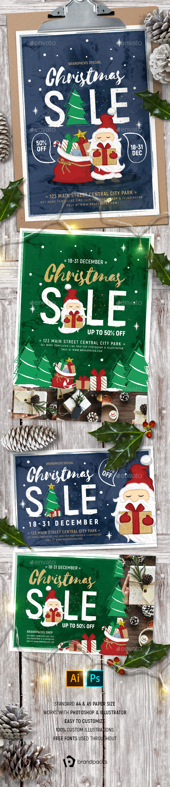 Christmas Sale Flyer / Poster