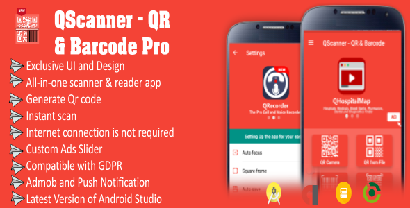 QScanner - QR & Barcode Pro - CodeCanyon Item for Sale