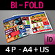 Supermarket Products Catalog Bi-Fold Brochure