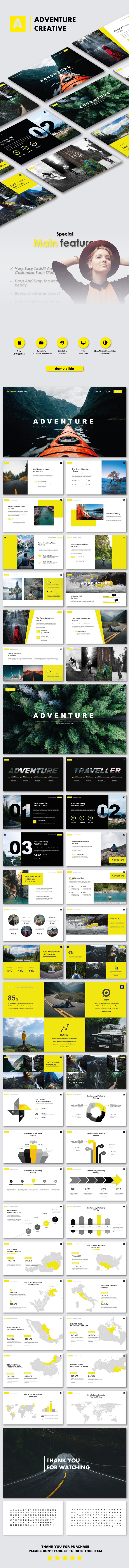 Adventure Creative Google Slide Templates - Google Slides Presentation Templates