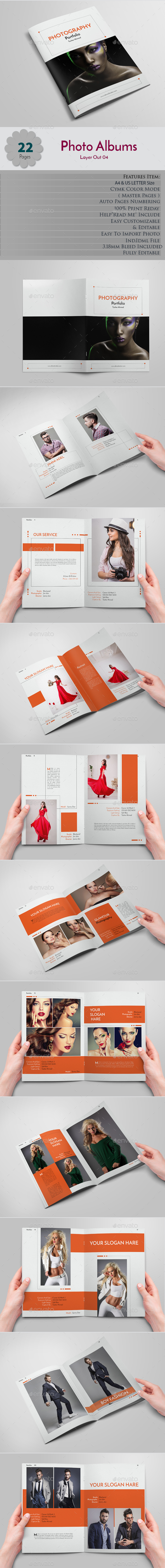 Photo Albums Layerout 04 - Photo Albums Print Templates