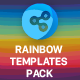 Rainbow Templates Pack for Easy Social Share Buttons - CodeCanyon Item for Sale