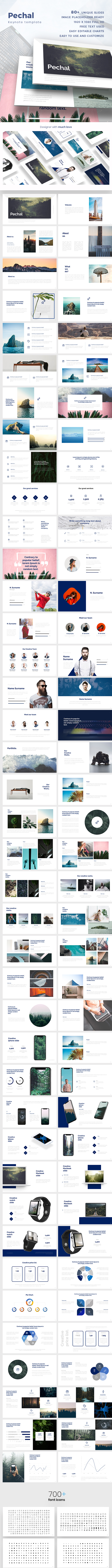 Pechal Keynote Presentation Template - Keynote Templates Presentation Templates