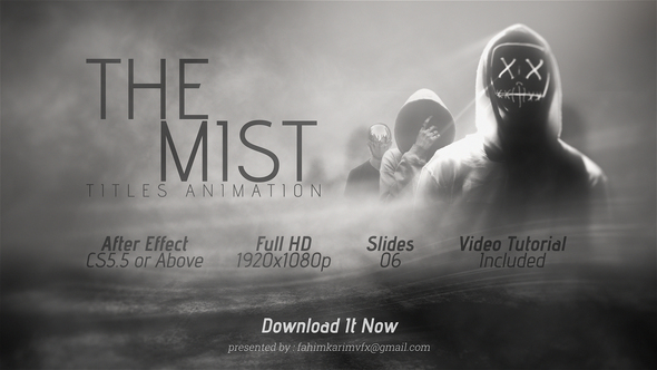 The Mist Titles - VideoHive 22818090