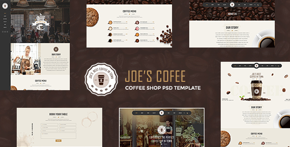 Joe Coffee - ThemeForest 22803066
