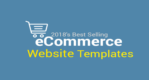 2018's Best Selling eCommerce Website Templates