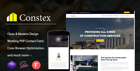 Constex - Construction - ThemeForest 22810041