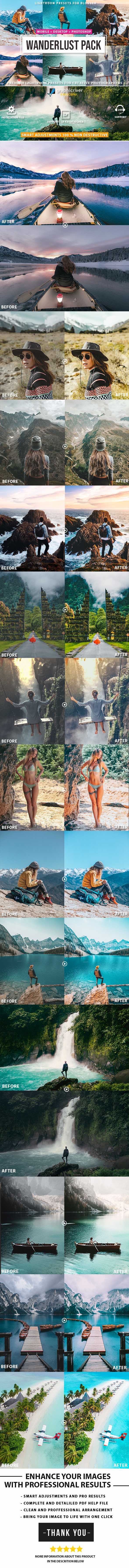 Wanderlust Lightroom Presets - Lightroom Presets Add-ons